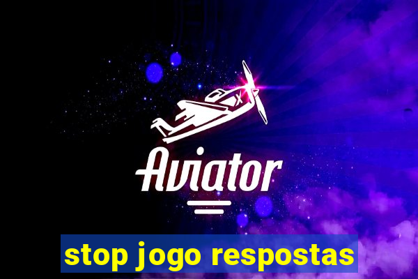 stop jogo respostas