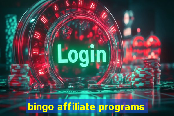 bingo affiliate programs