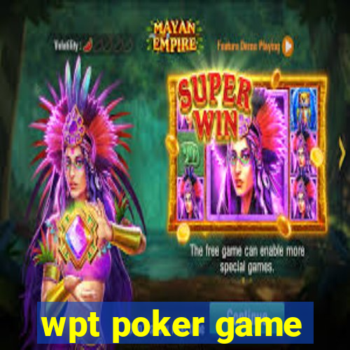 wpt poker game