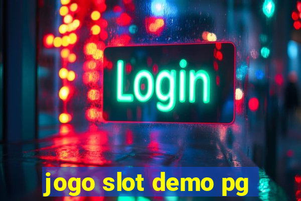 jogo slot demo pg