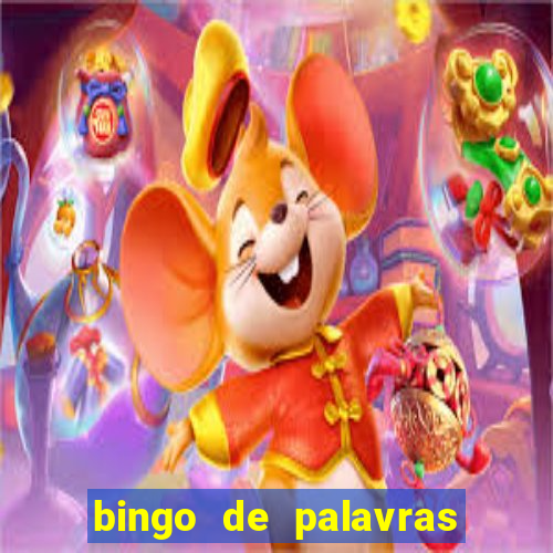 bingo de palavras de natal