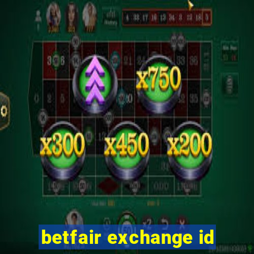 betfair exchange id