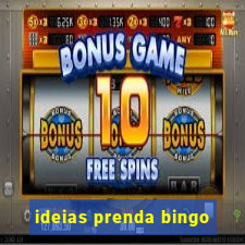 ideias prenda bingo