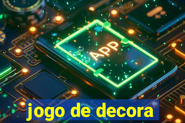 jogo de decora