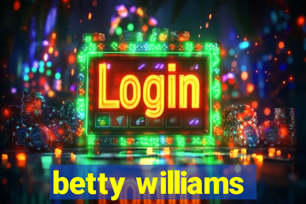 betty williams