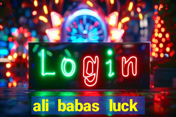 ali babas luck megaways slot