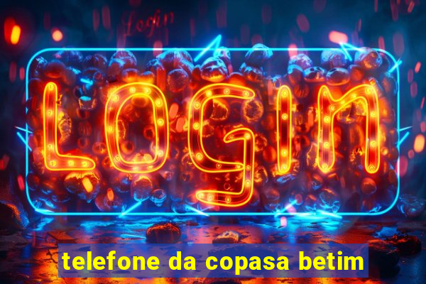 telefone da copasa betim