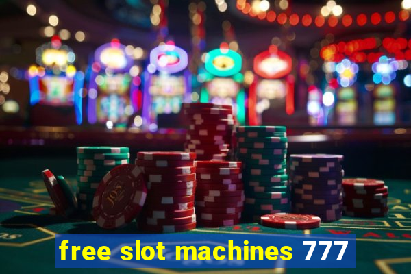 free slot machines 777