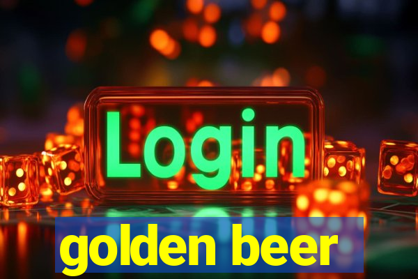 golden beer