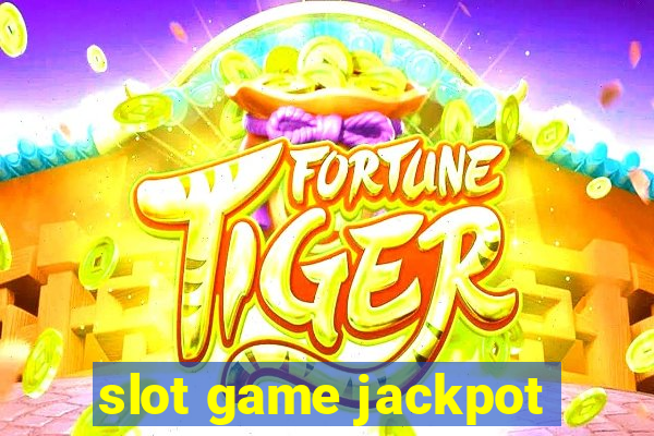 slot game jackpot