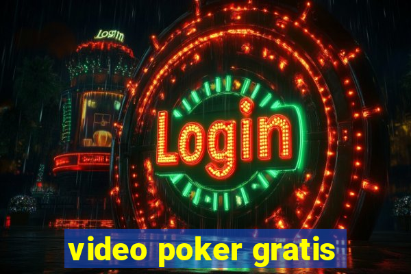 video poker gratis