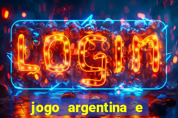 jogo argentina e colombia horário