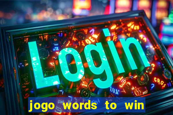 jogo words to win paga mesmo