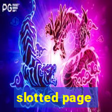 slotted page