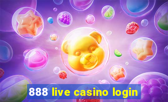 888 live casino login