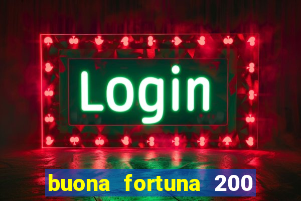 buona fortuna 200 fios casal