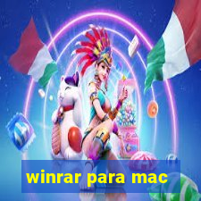 winrar para mac