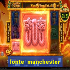 fonte manchester city download