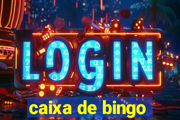 caixa de bingo