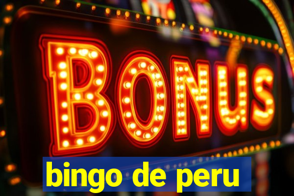 bingo de peru