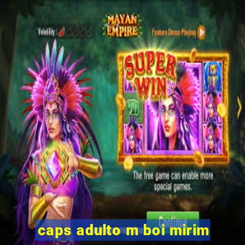 caps adulto m boi mirim