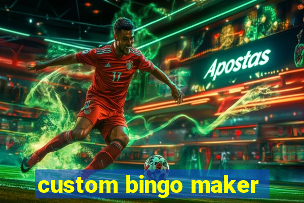 custom bingo maker