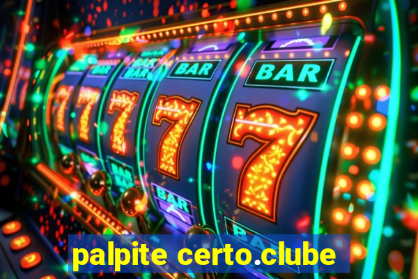 palpite certo.clube