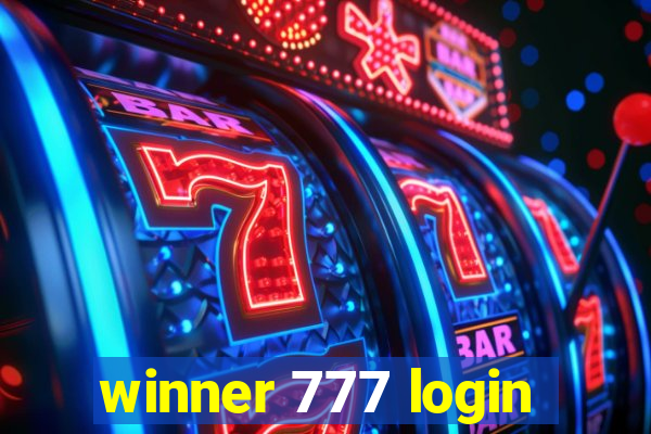 winner 777 login