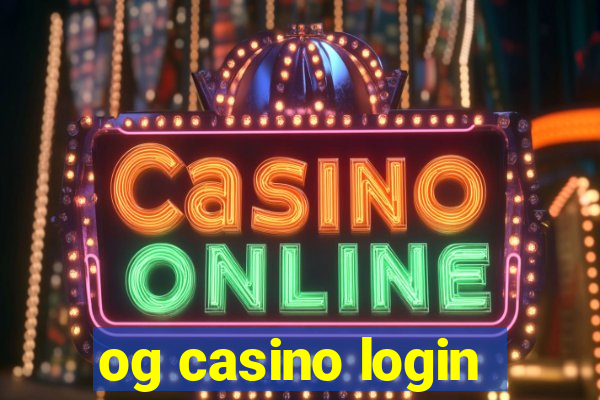 og casino login