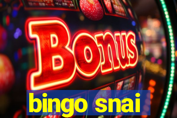 bingo snai