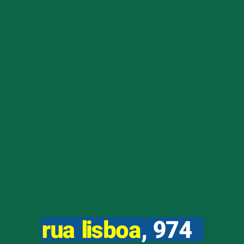 rua lisboa, 974