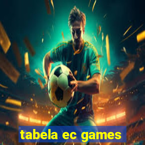 tabela ec games