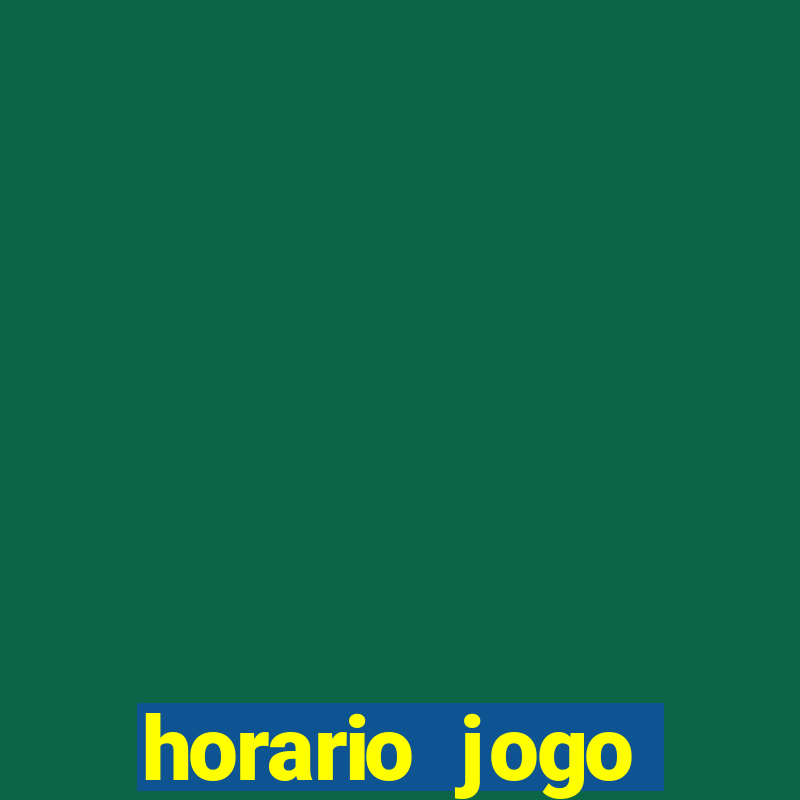 horario jogo fluminense hoje