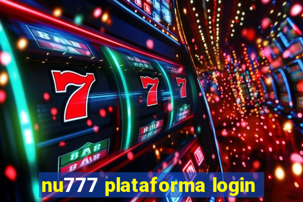 nu777 plataforma login