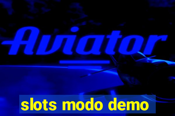 slots modo demo