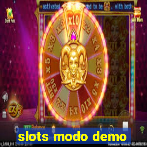 slots modo demo