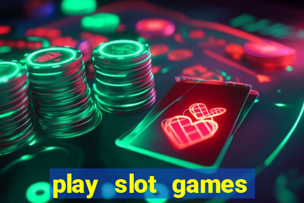 play slot games for real money