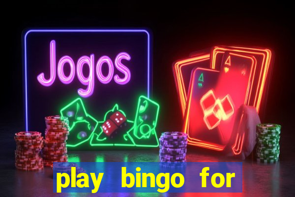 play bingo for money online