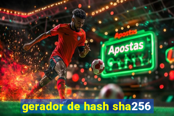 gerador de hash sha256