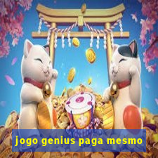 jogo genius paga mesmo