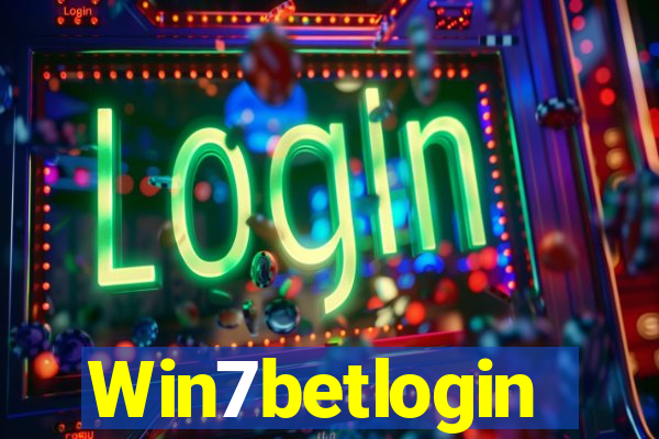 Win7betlogin