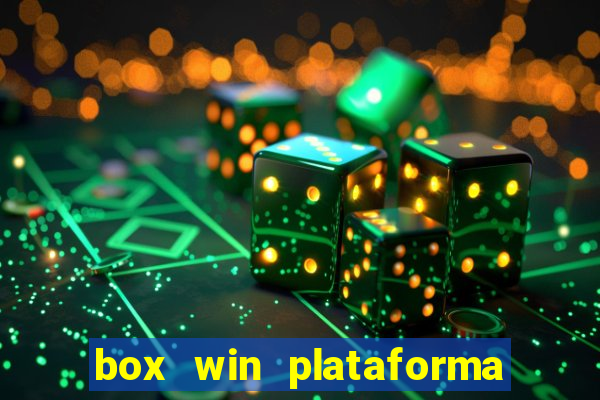 box win plataforma de jogos