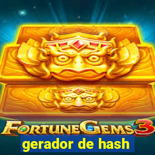 gerador de hash