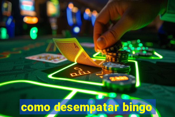 como desempatar bingo