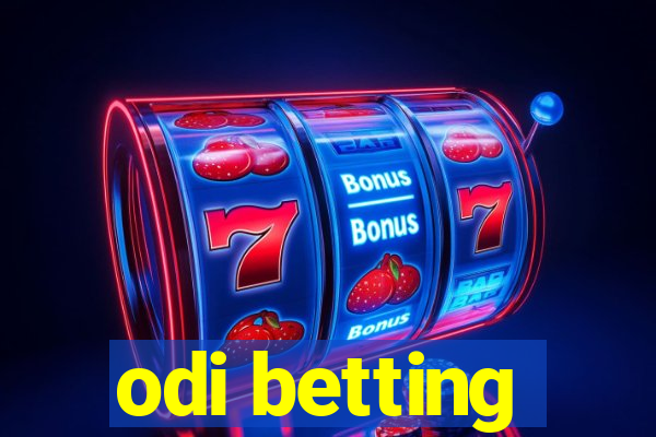 odi betting