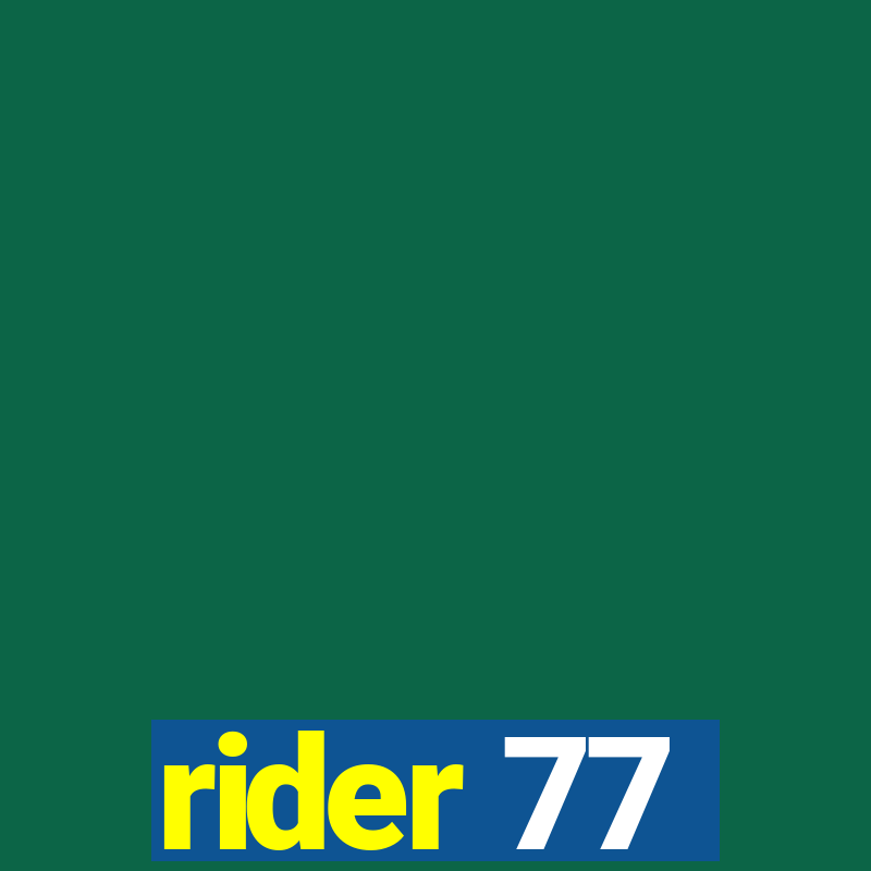 rider 77