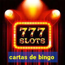 cartas de bingo