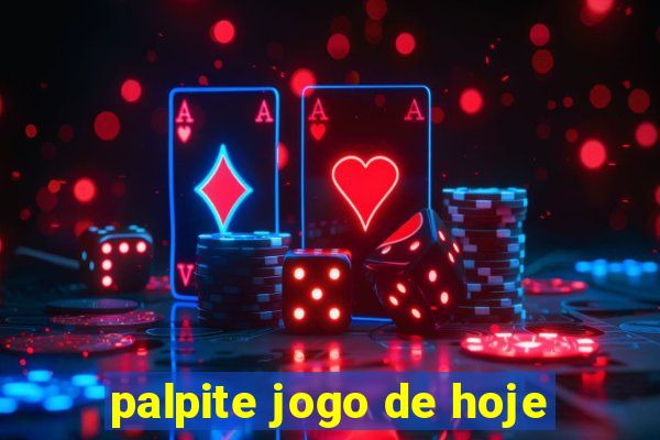 palpite jogo de hoje