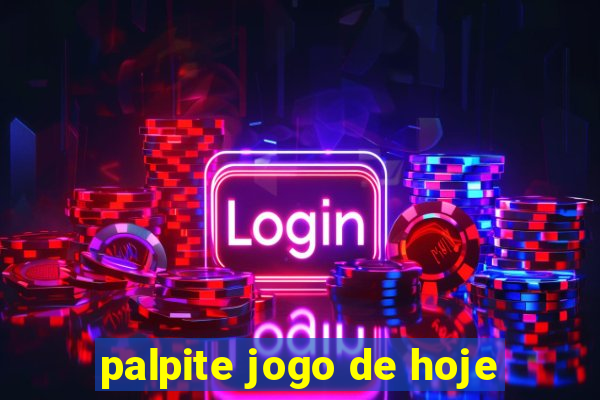 palpite jogo de hoje