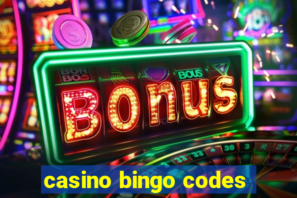 casino bingo codes